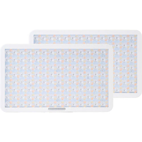 Aputure Amaran Pano 60c 2xLight 60W RGB-WW LED Constant Light Kit with Stands (White) - Image 3