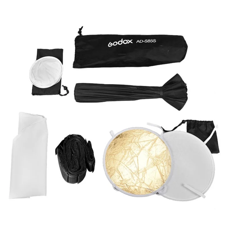 Godox AD-S85S Silver 85cm Folding Softbox Beauty Dish with Grid (Godox Native Mount) - Image 6