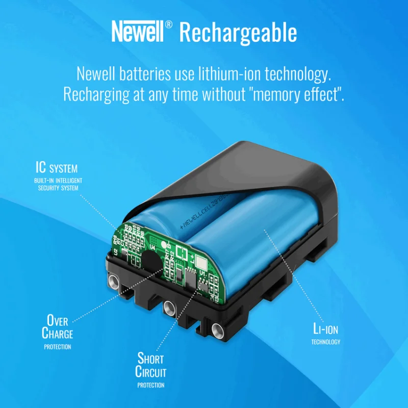 Newell NP-W126 Li-Ion Camera Battery Pack for FujiFilm Cameras - Image 7